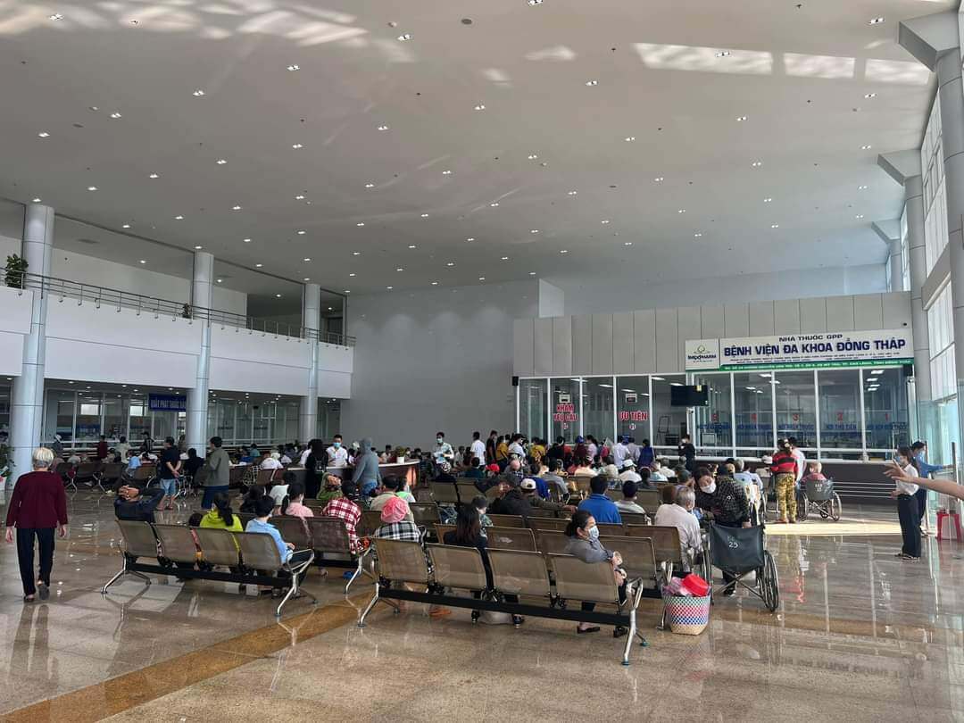 Hình ảnh từ Bệnh viện Đa khoa Đồng Tháp