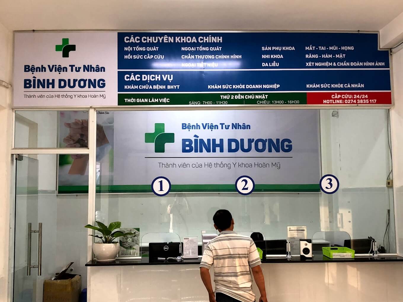 Lịch khám Bệnh viện Hoàn Mỹ Tư Nhân Bình Dương