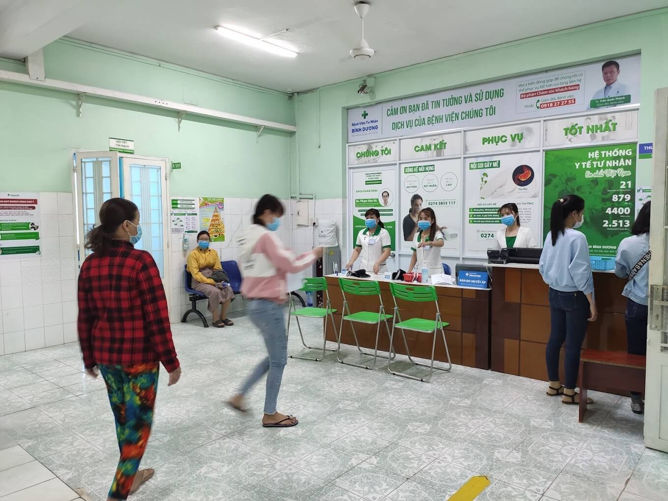 Hoạt động thăm khám tại Bệnh viện Hoàn Mỹ Tư Nhân Bình Dương