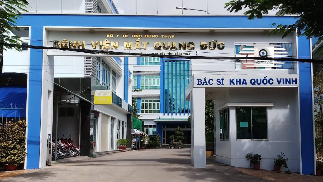 Lịch khám Bệnh viện Mắt Quang Đức Tỉnh Đồng Tháp