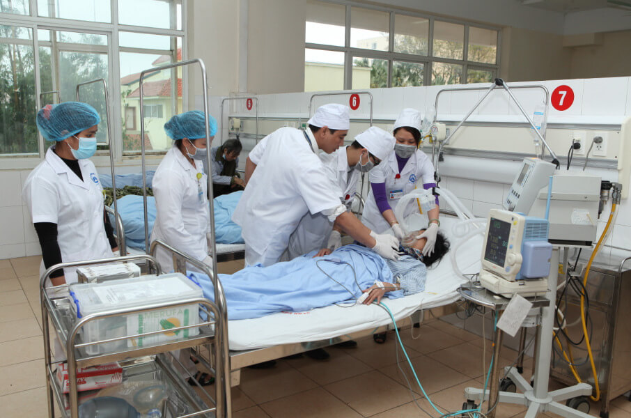 Bệnh nhân được điều trị tại bệnh viện Phục Hồi Chức Năng Đồng Tháp