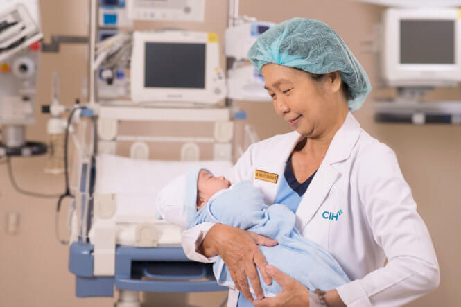Sinh con tại Bệnh viện Quốc tế City