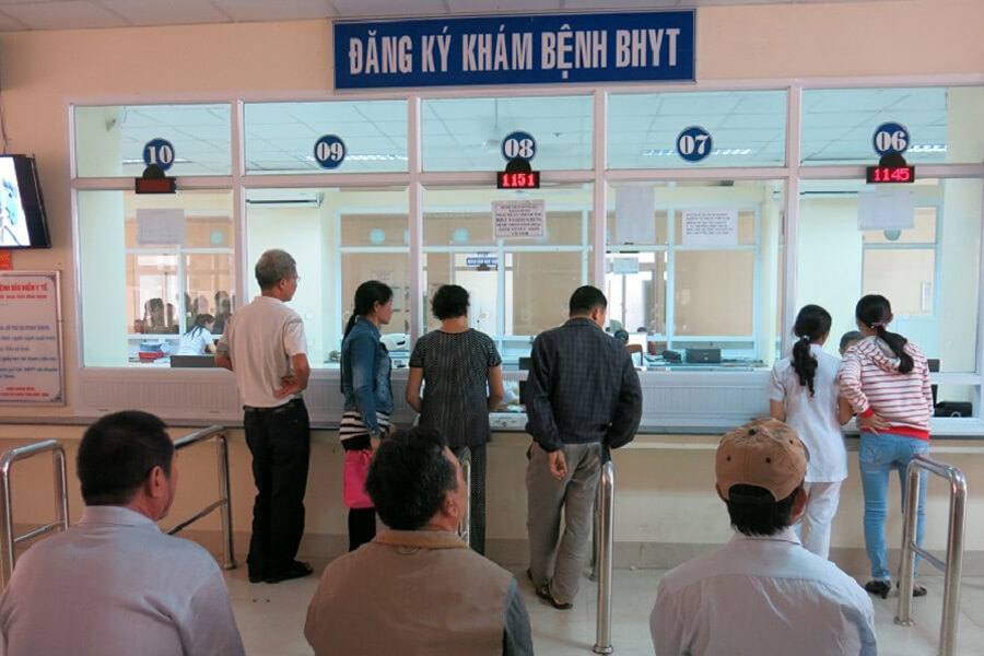 Khám bệnh tại Bệnh viện Dệt may Hà Nội