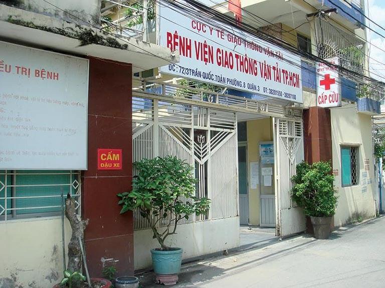 Bệnh viện Giao Thông Vận Tải Thành phố Hồ Chí Minh: Lịch khám, bảng giá chi tiết