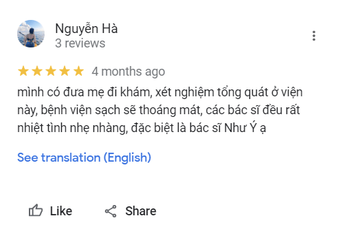 Review về Bệnh viện