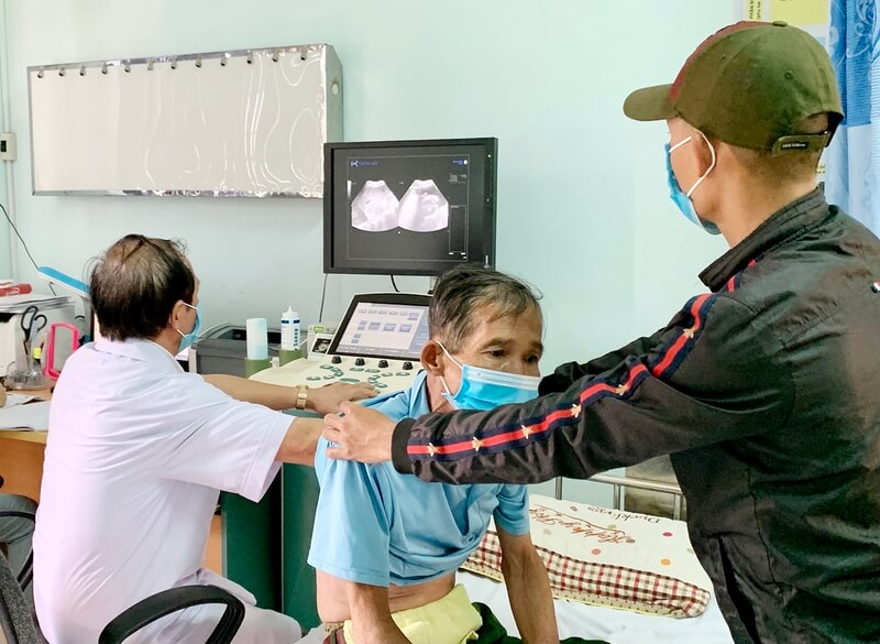 Khám bệnh tại Bệnh viện Lao và Bệnh phổi Gia Lai
