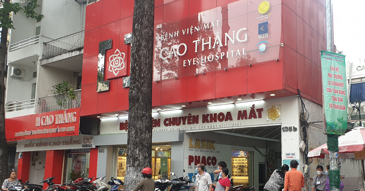 [Review] Bệnh viện Mắt Cao Thắng Hồ Chí Minh: Lịch khám, Lưu ý khi đi khám