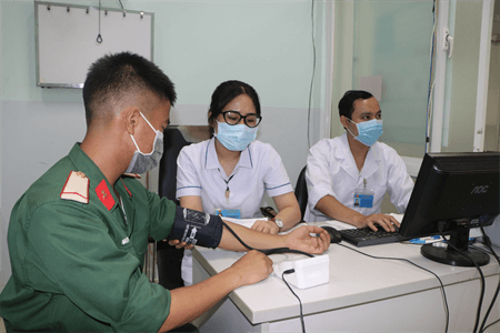 Khám bệnh tại Bệnh viện Quân Y 7B Biên Hòa - Đồng Nai