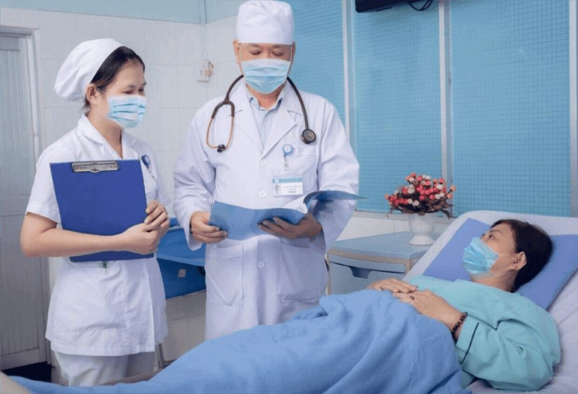 Bệnh nhân tại Bệnh viện Quận Bình Thạnh