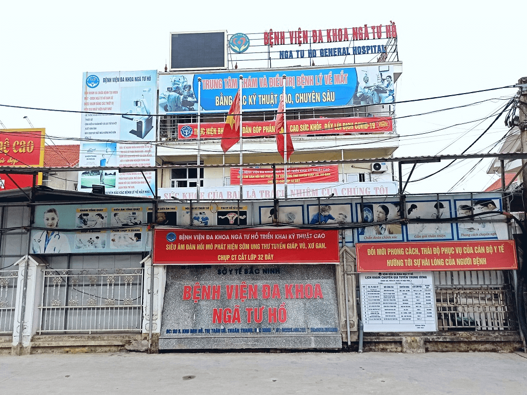 Review chi tiết và đặt lịch khám tại Bệnh viện Đa khoa Ngã Tư Hồ Bắc Ninh