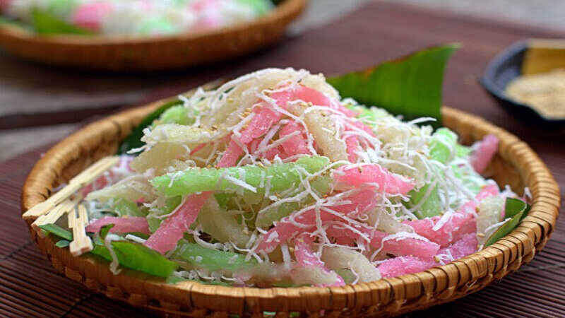 Bánh tằm khoai mì sợi bao nhiêu calo?