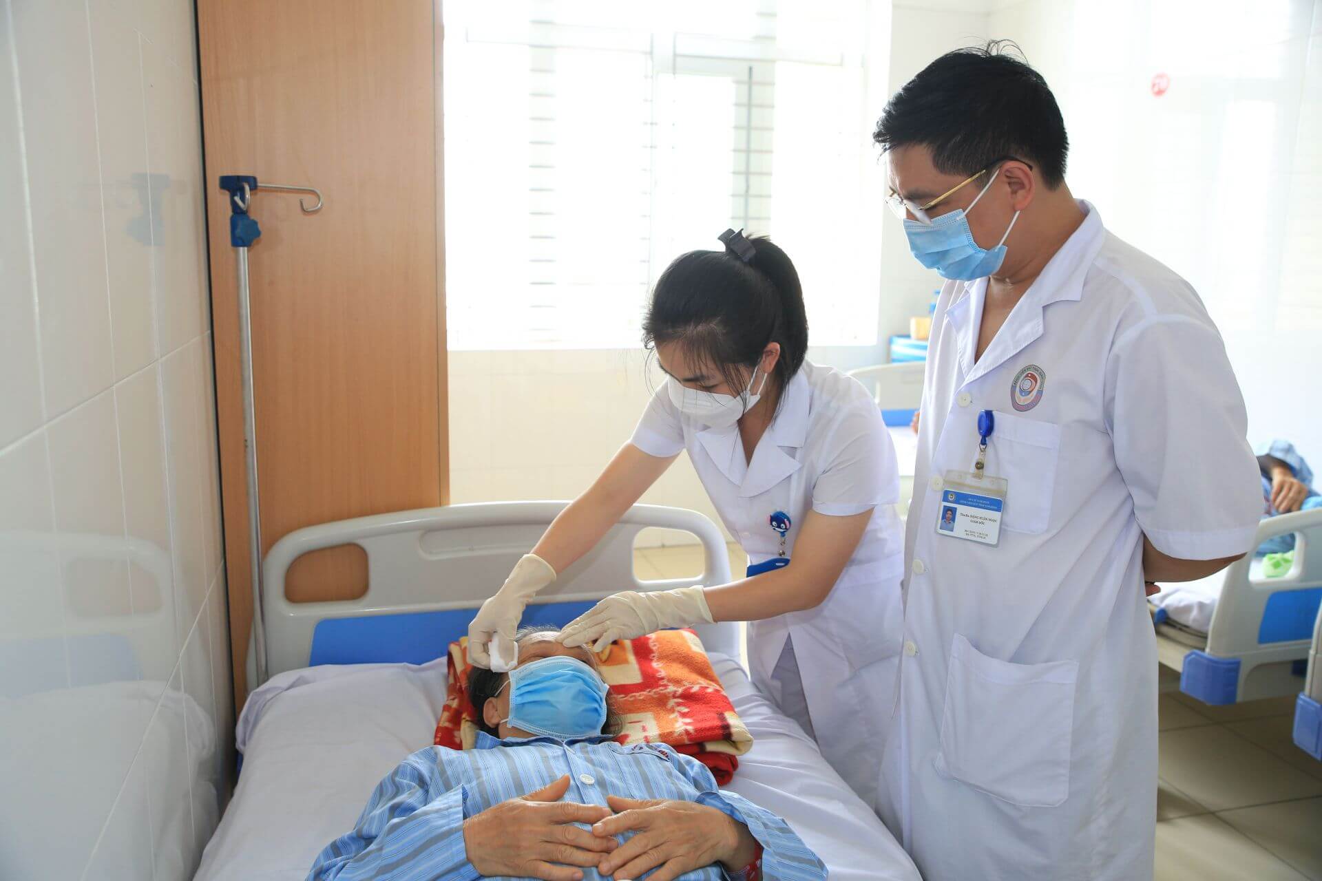 Bệnh nhân điều trị tại bệnh viện