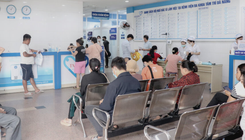 Khám bệnh tại Bệnh viện Tâm Trí Đà Nẵng