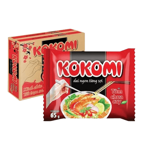 1 gói mì kokomi chứa bao nhiêu calo?