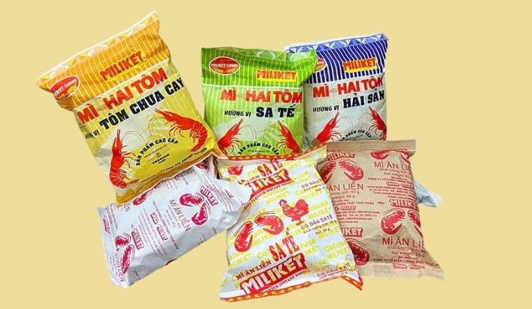 Thành phần dinh dưỡng có trong mì Miliket