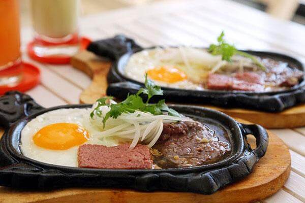 1 phần bò né bao nhiêu calo?