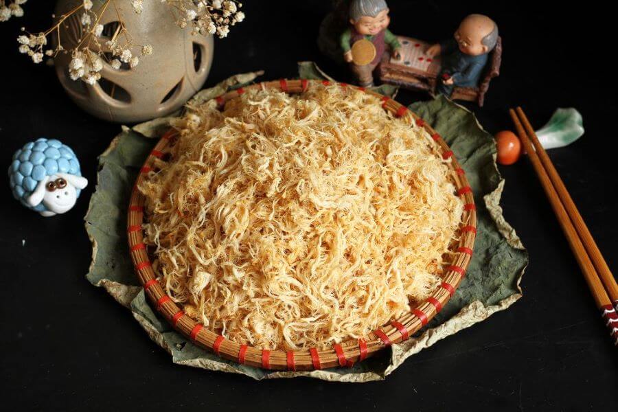 100g chà bông heo bao nhiêu calo? Ăn chà bông heo có béo không?