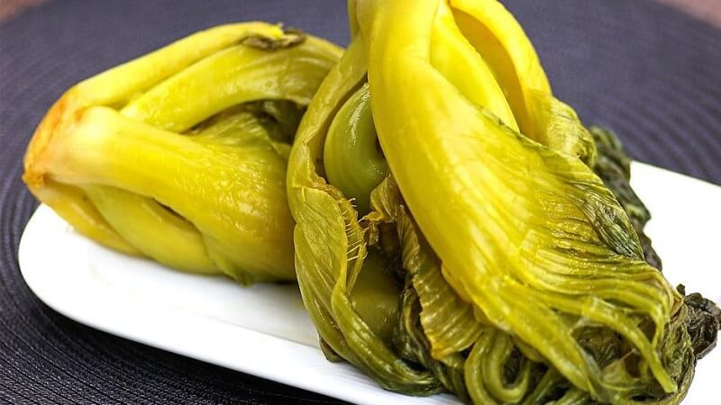Dưa cải muối bao nhiêu calo?