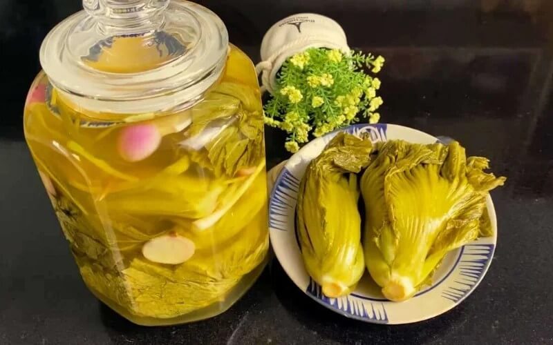 Ăn dưa cải muối đúng cách