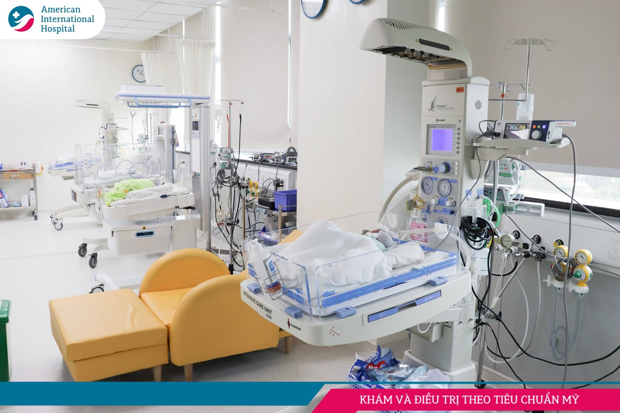 Trang thiết bị hiện tại Bệnh viện Quốc Tế Mỹ
