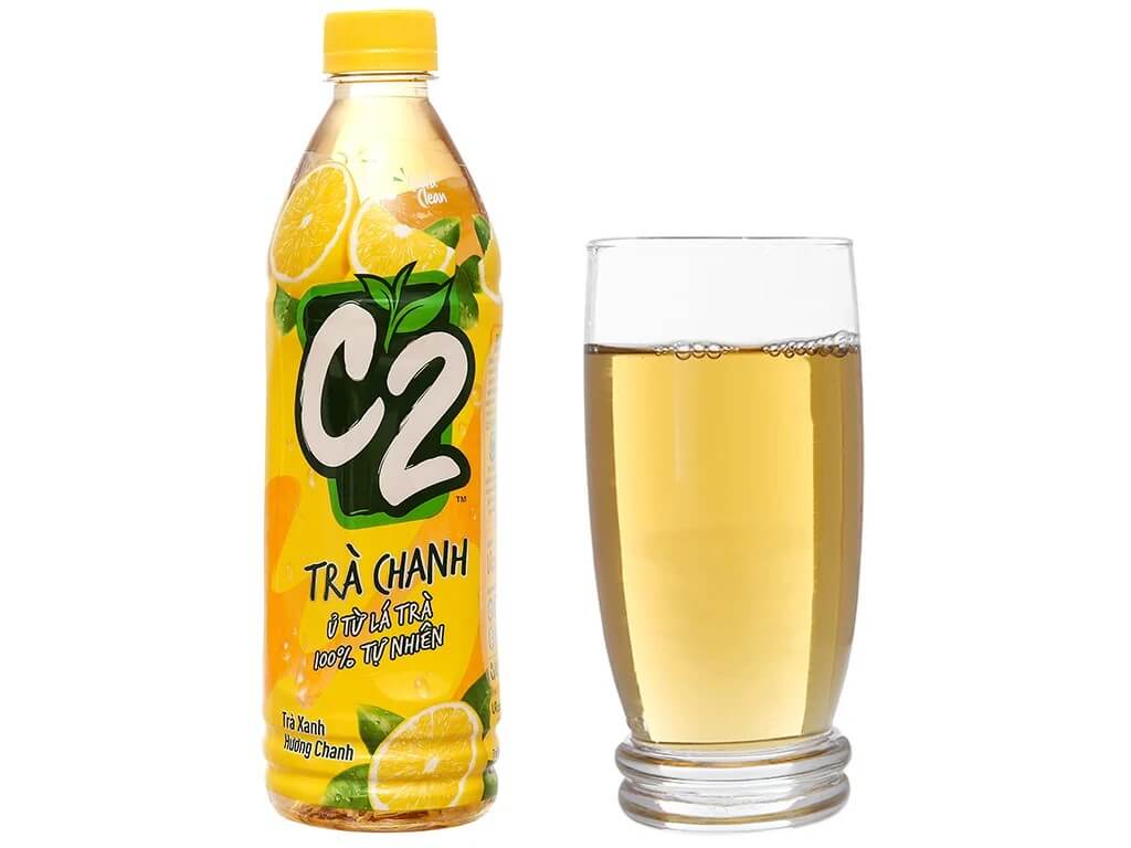 Trà xanh C2 bao nhiêu calo?