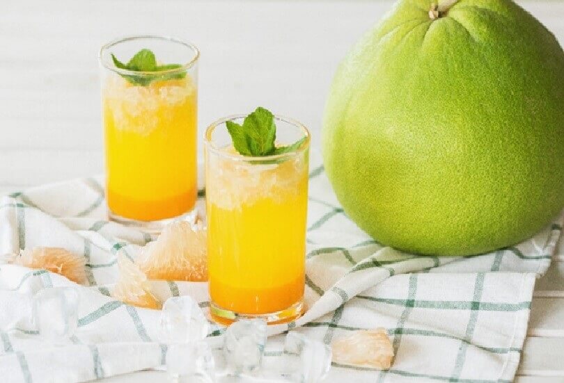 Những món ăn giảm cân với bưởi