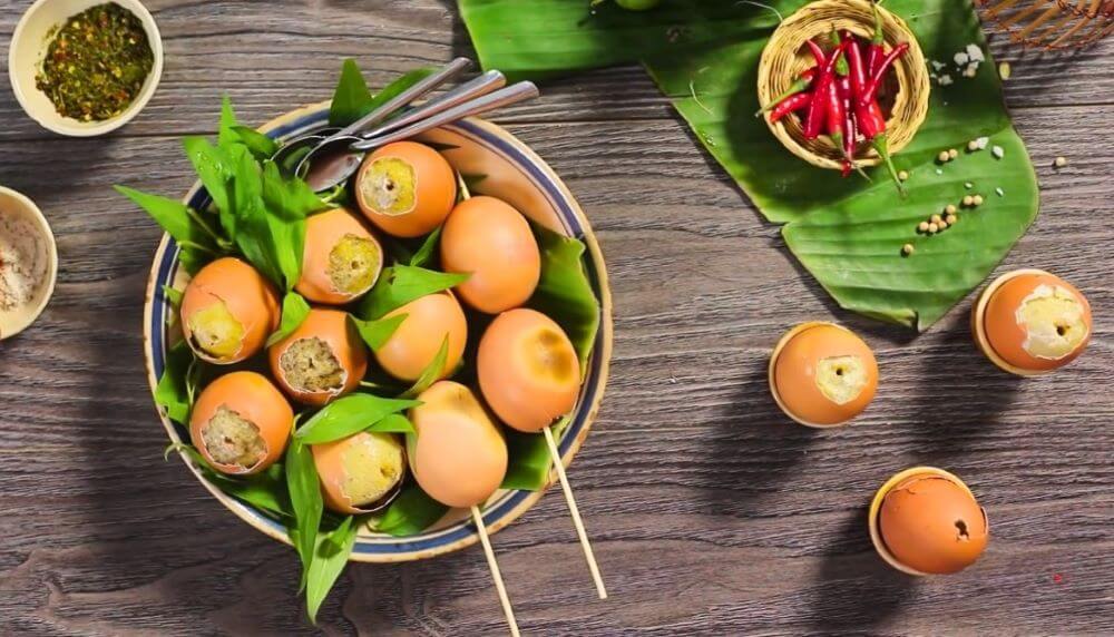 1 quả trứng hột gà nướng bao nhiêu calo?