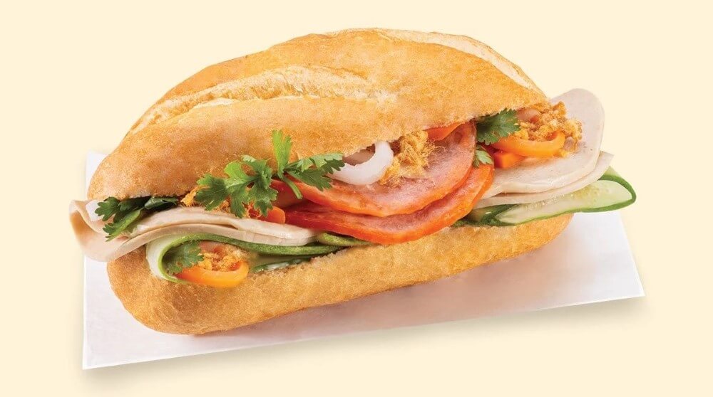 Bánh mì thịt nguội bao nhiêu calo?