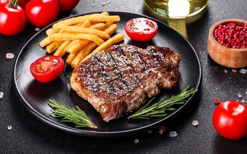 Bò bít tết bao nhiêu calo?