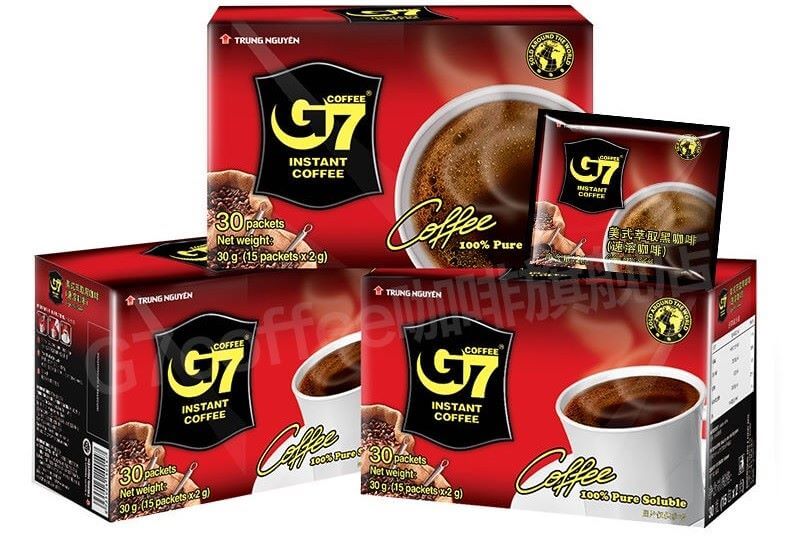 Cà phê G7 bao nhiêu calo?