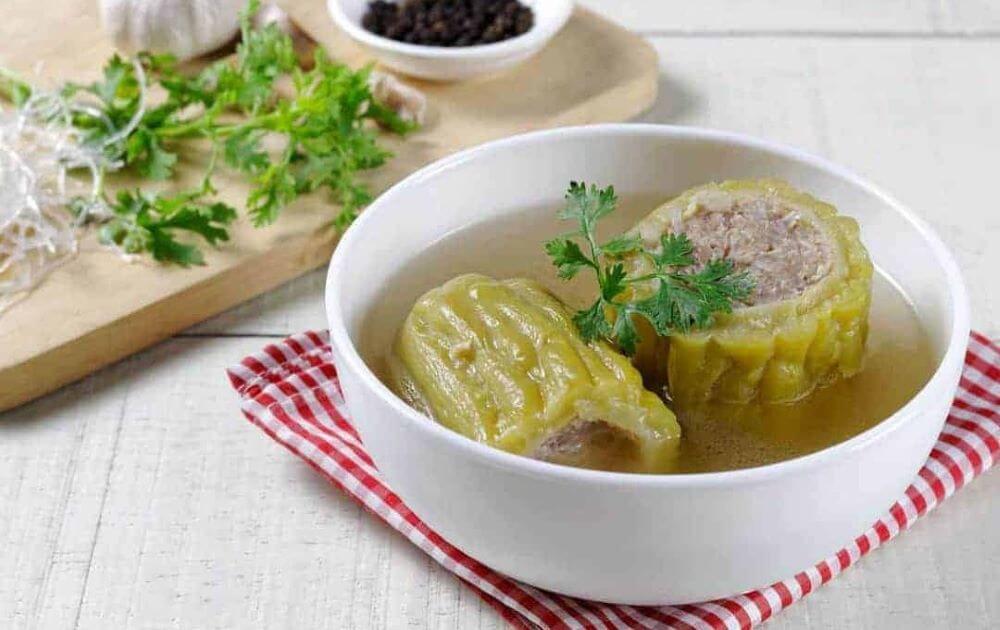 Khổ qua nhồi thịt bao nhiêu calo?