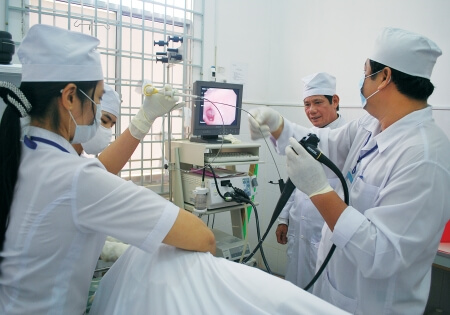 Hoạt động điều trị tại Bệnh viện Đa Khoa Đầm Dơi