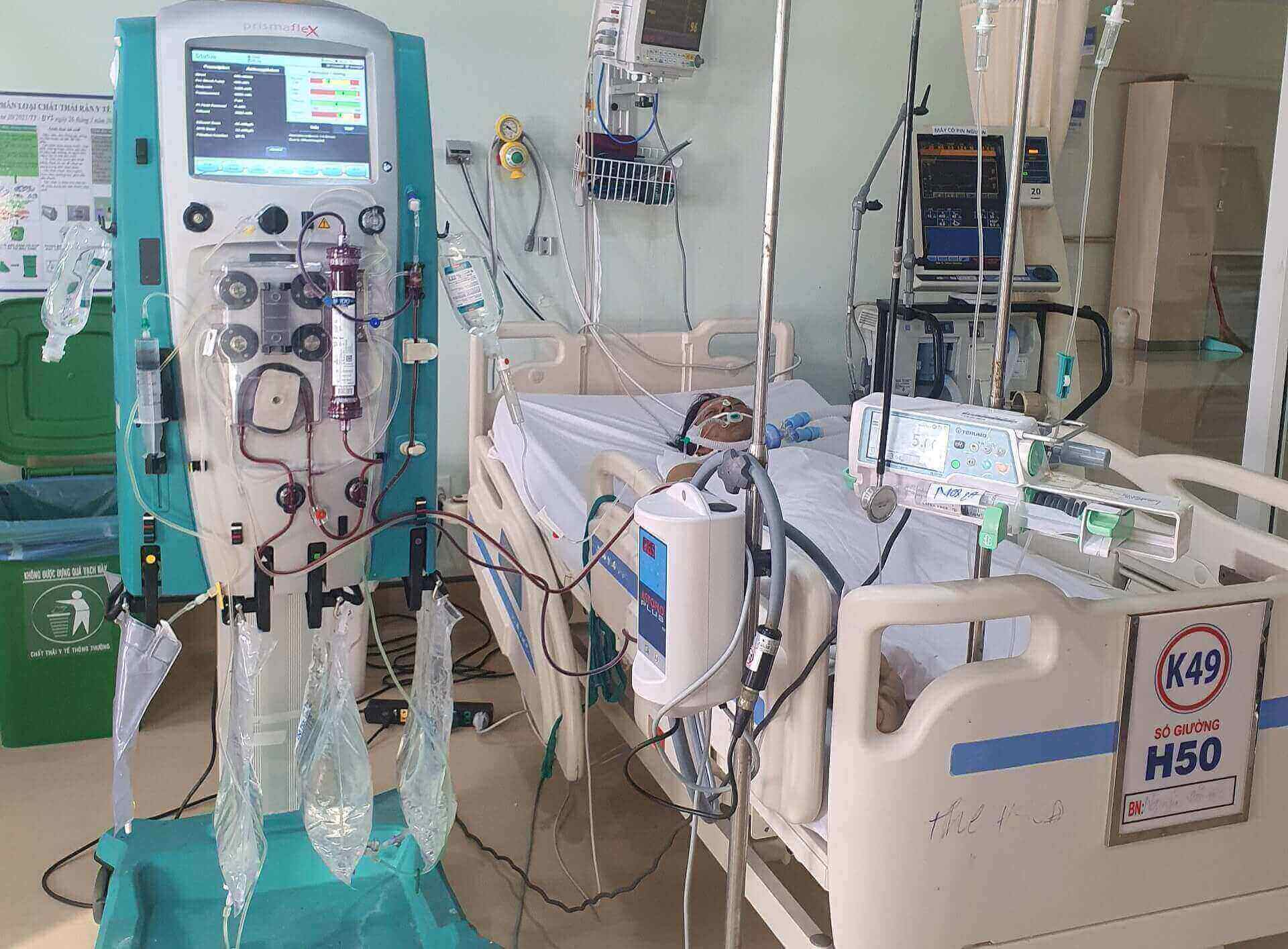 Bệnh nhân điều trị tại Bệnh viện Đa khoa Kiên Giang