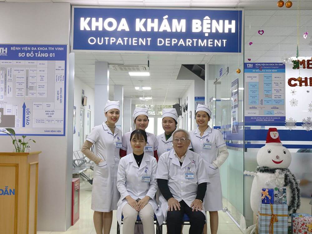 Khoa khám bệnh tại Bệnh viện Đa khoa TTH Vinh