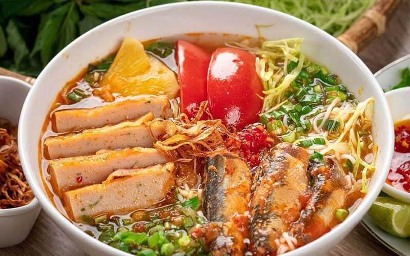 bún cá bao nhiêu calo