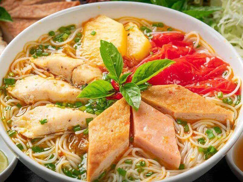 bún cá bao nhiêu calo