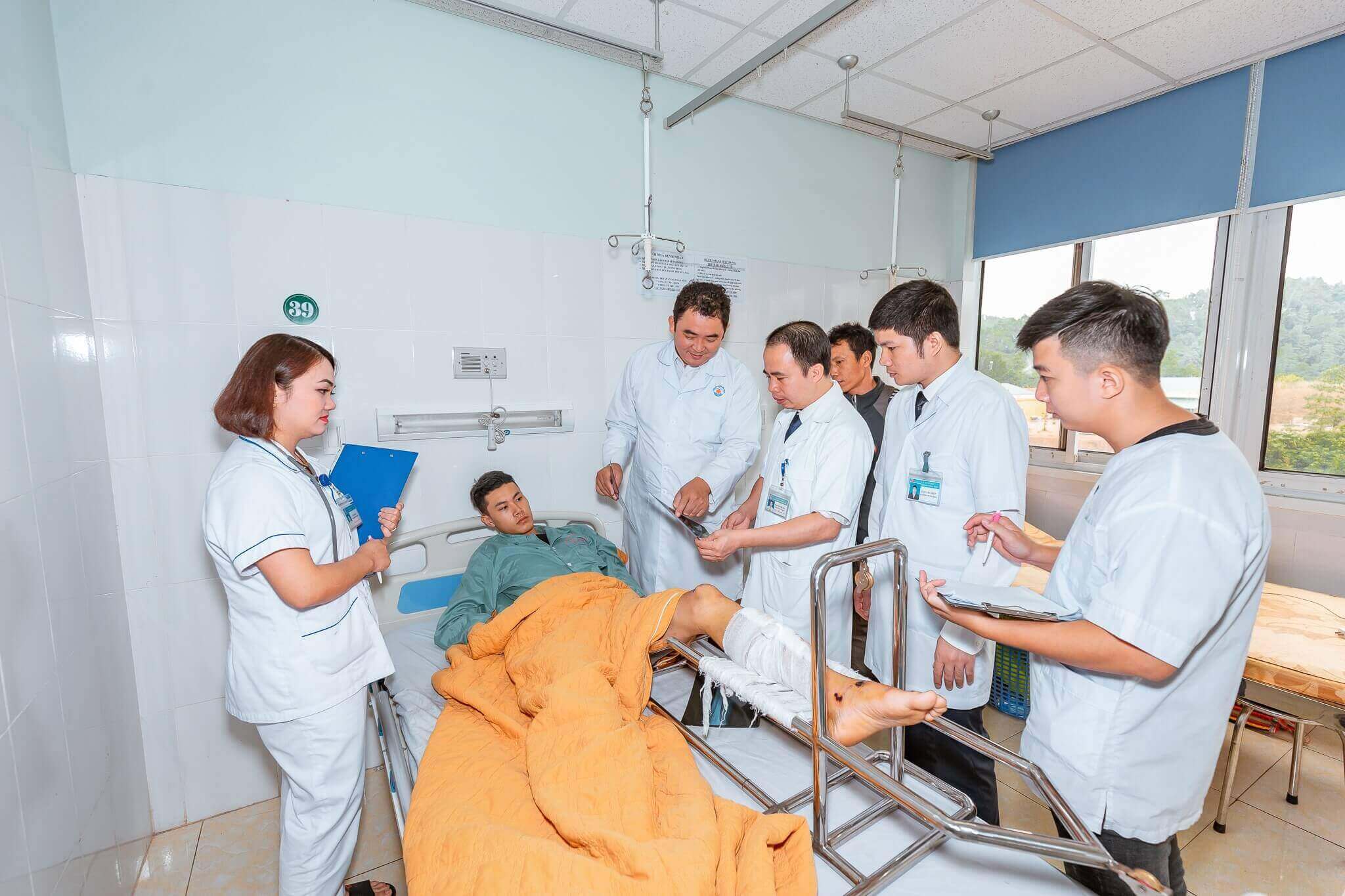 Bệnh nhân điều trị tại Bệnh viện Đa Khoa Tỉnh Yên Bái
