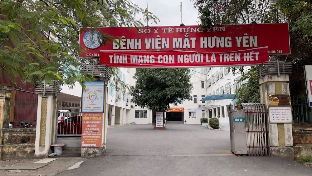 [Review] Bệnh viện Mắt tỉnh Hưng Yên: Đặt lịch khám nhanh chóng & dễ dàng