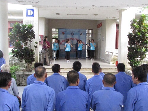 Hoạt động văn nghệ tại bệnh viện Tâm Thần Huế