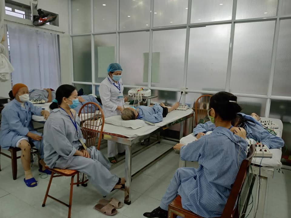 Bệnh nhân điều trị tại bệnh viện