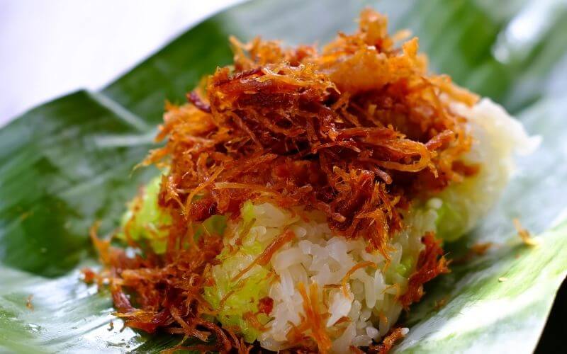 xôi mặn bao nhiêu calo