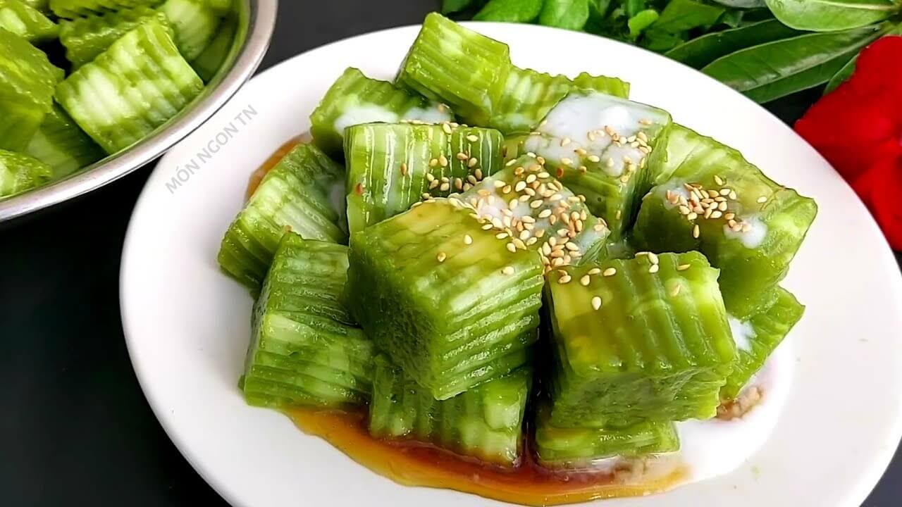 Bánh đúc là dứa