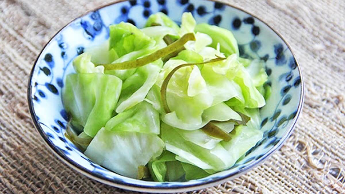 Bắp cải luộc
