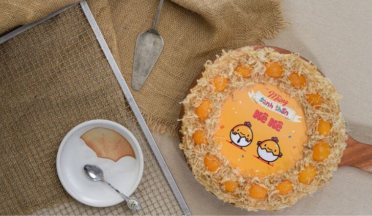 Bánh bông lan trứng muối
