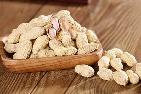 đậu phộng luộc bao nhiêu calo