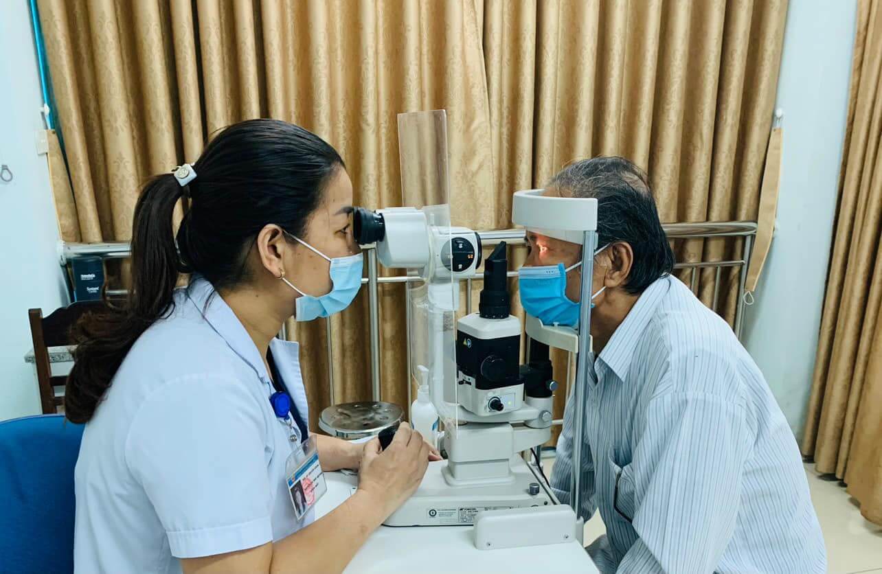Bệnh nhân đến thăm khám tại bệnh viện