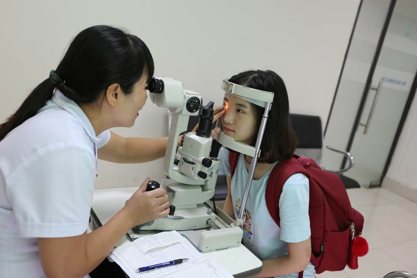 Bệnh nhân đến thăm khám tại bệnh viện