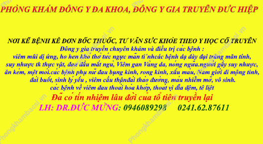 Phòng Khám Đông Y - Lương Y Phạm Đức Mừng