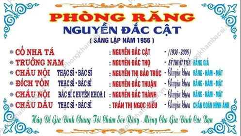 Nha khoa Nguyễn Đắc Cật