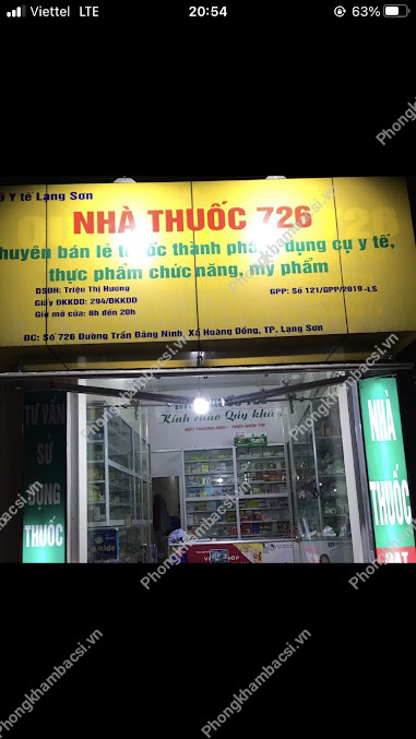 Nhà Thuốc 726
